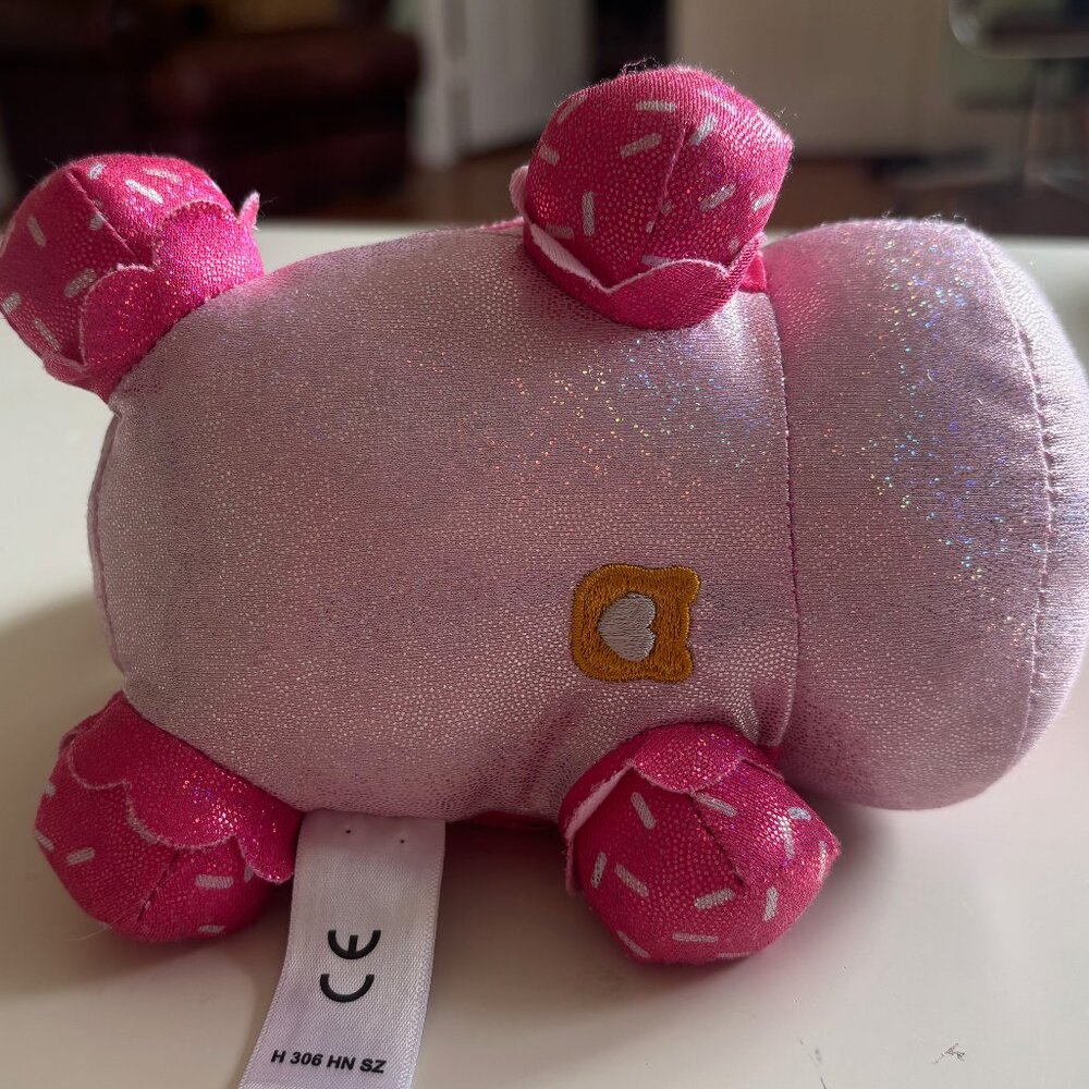 Aphmau MeeMeows 6" Sparkle Strawberry Ice Cream Cat - Good Condition - Picture 3 of 6